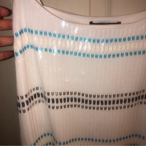 WHBM sparkle tank -size M  Beautiful, new with tags - Picture 4 of 16